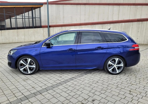 Peugeot 308 cena 55600 przebieg: 168000, rok produkcji 2016 z Chojnów małe 781